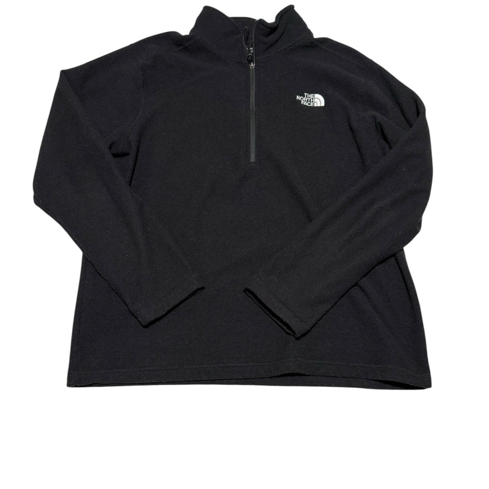 The North Face Men's Black 1/4 zip size XL